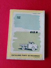FIAT 615 N CATALOGO LIBRETTO PARTI DI RICAMBIO