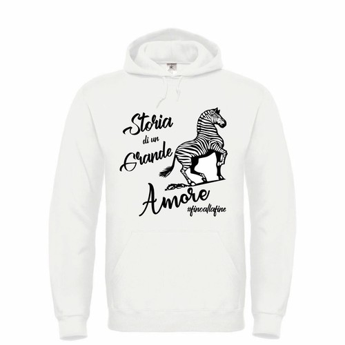 Felpa uomo bianca - uomo, tifosi