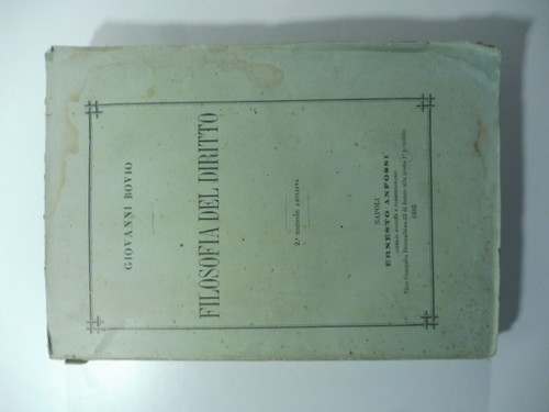 Filosofia del diritto g - filosofia, diritto,
