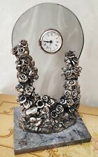 Orologio Argento Marmo Orart