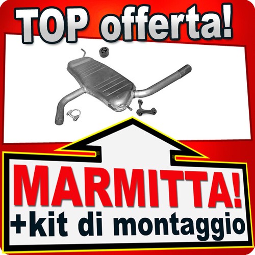 Silenziatore posteriore per - posteriore,