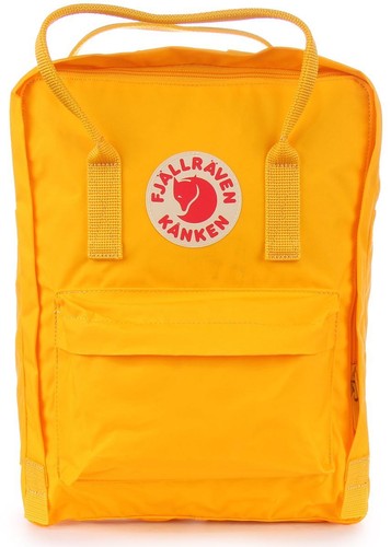 Zaino classico giallo caldo