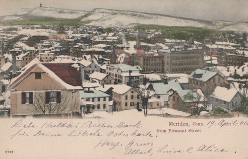 Cartolina meriden connecticut - cartolina,