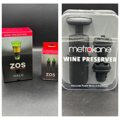 Metrokane wine preserver - wine,
