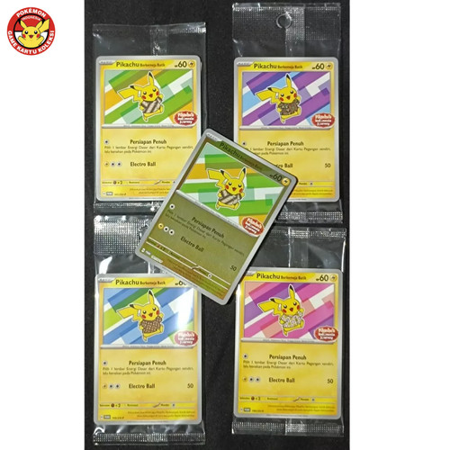 Lotto pikachu batik set - pikachu,