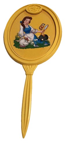 Specchio giallo vintage disney - specchio,