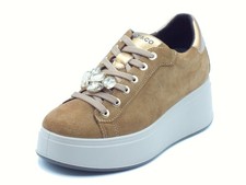 Igi&Co 8671244 Scam. Super Cognac  Sneakers con zeppa per Donna in pelle
