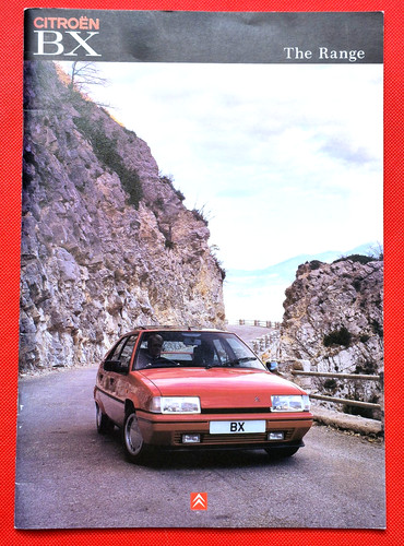 Brochure vendita citroen - citroen, bx