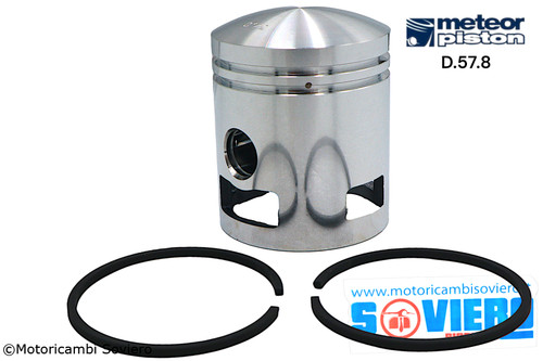 Pistone meteor completo - pistone, di