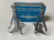 *NOS Clip punta pedale Campagnolo Super Record alluminio vintage anni 70 - piccolo*