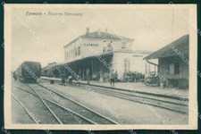 Gorizia Cormons Stazione Treno cartolina QT2992