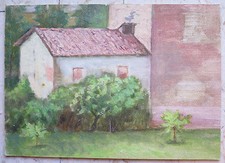 ANTICO DIPINTO OLIO SU TAVOLA