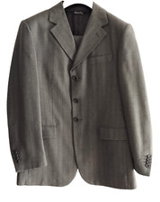 Giacca e Pantaloni Uomo Taglia 48 100% Lana Lanificio Flli. Cerruti