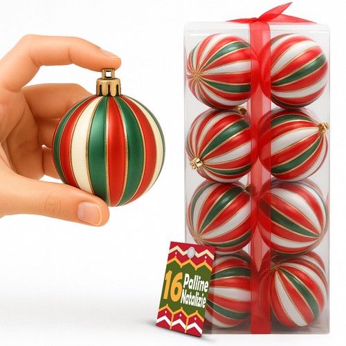 Box palline natale per - natale,