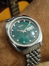 Seiko DX Rare 6106-8207 Vintage 1969 Greed Dial , Good conditions