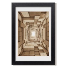 Quadro Tulup MDF incorniciato