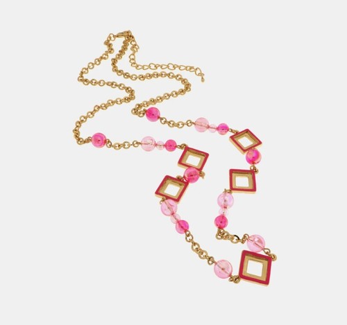 Collana lunga con - lunga, passanti