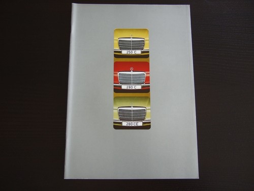 Mercedes prospetto 250c - prospetto,