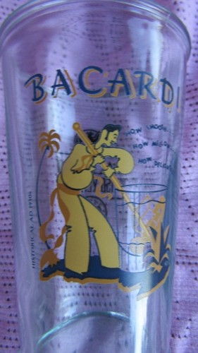 Bicchiere bacardi limited - bicchiere,