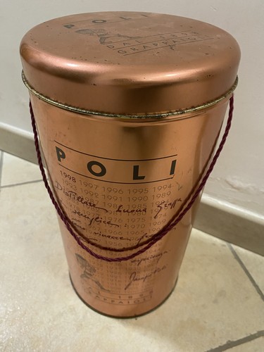 Scatola latta grappa - scatola, poli"