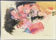 Nino Aimone ,Tecnica Mista Cm 35x50 . 1963 Raro 