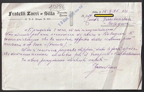 15886 lettera fratelli - 15886,