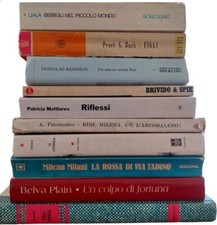 Lotto libri romanzi - lotto, anni