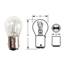 Stop / Brake Light Bulb x 2