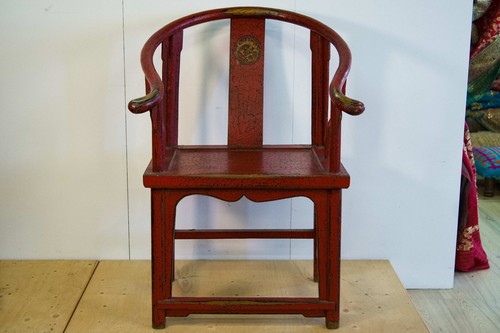 Trono cinese legno lacca - trono,