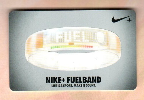 Nike fuelband foil - (2012), gift