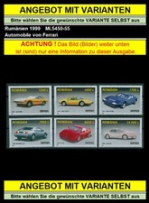 Romania 1999 Mi.5450-55