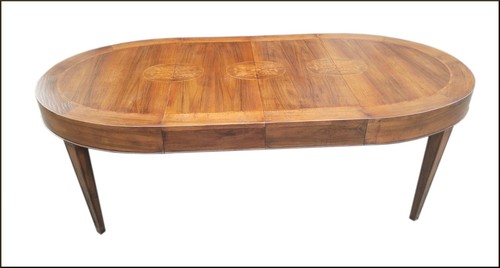 Tavolo ovale allungabile - , con