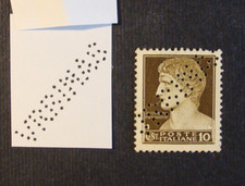 perfin-perfins perforated-