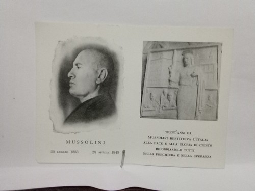 Benito mussolini santino - mussolini,,