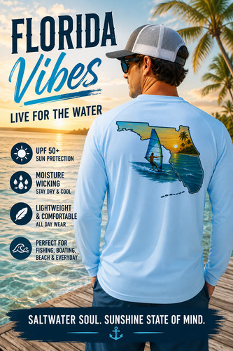 Shirt florida windsurf - t-shirt,