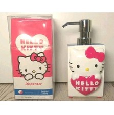 HELLO KITTY-DISPENSER SAPONE SOAP SAVON BAGNO CASA-SANRIO ORIGINALE-VINTAGE-2010