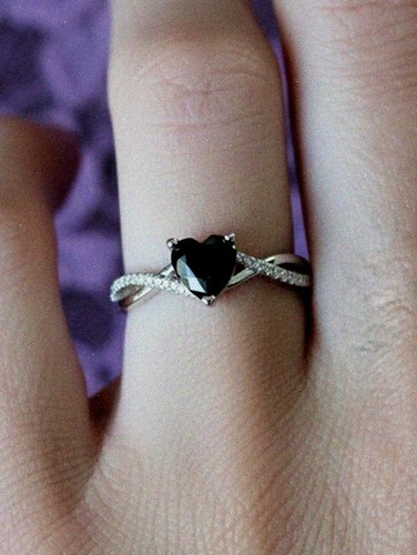 Engagement ring heart - engagement,