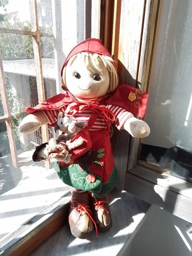 Bambola doll cappuccetto - bambola,