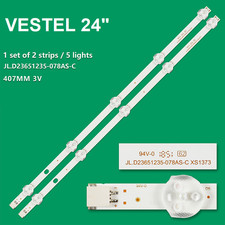 KIT 2 BARRE STRIP 5 LED TV