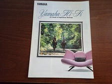 YAMAHA HI-FI RARA VINTAGE BROCHURE CATALOGO 1992 - DA COLLEZIONE