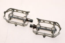 Zeus Gran Sport Pedali Strada Spagna 9/16" Lega/Acciaio Argento Vintage Buone Condizioni