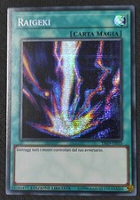 Raigeki TN19-IT010 Rara Segreta Prismatica Edizione Limitata Yu-Gi-Oh!
