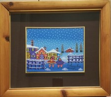 Set di 2 quadri naif - Mario