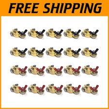 Set terminali batteria ottone