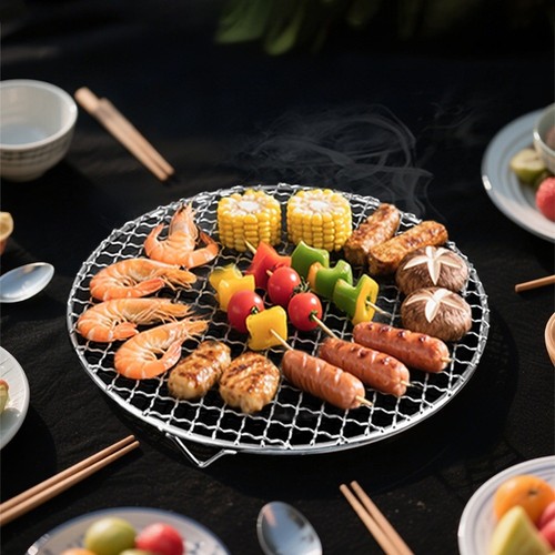Stainless steel barbecue net - stainless,