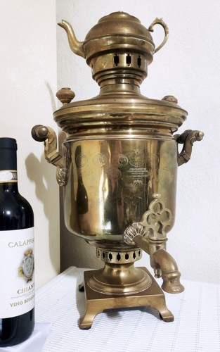 Antico autentico samovar - antico, e