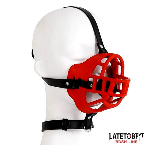 Maschera museruola con gag