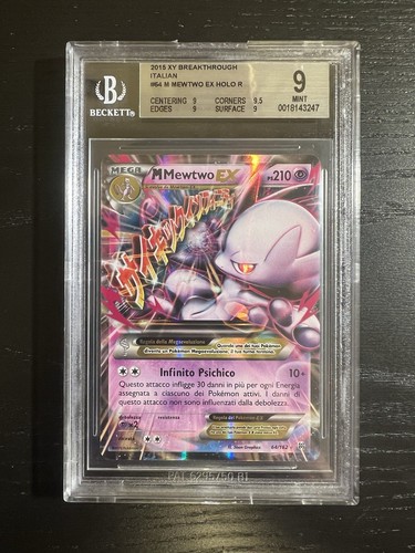 Mewtwo 162 bgs 9 ita - ex, 64/162