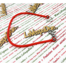 Portachiavi rosso in silicone