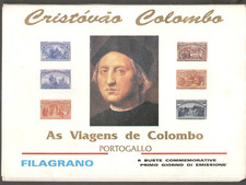 1992 PORTOGALLO CRISTOFORO COLOMBO 6 BUSTE COMMEMORATIVE